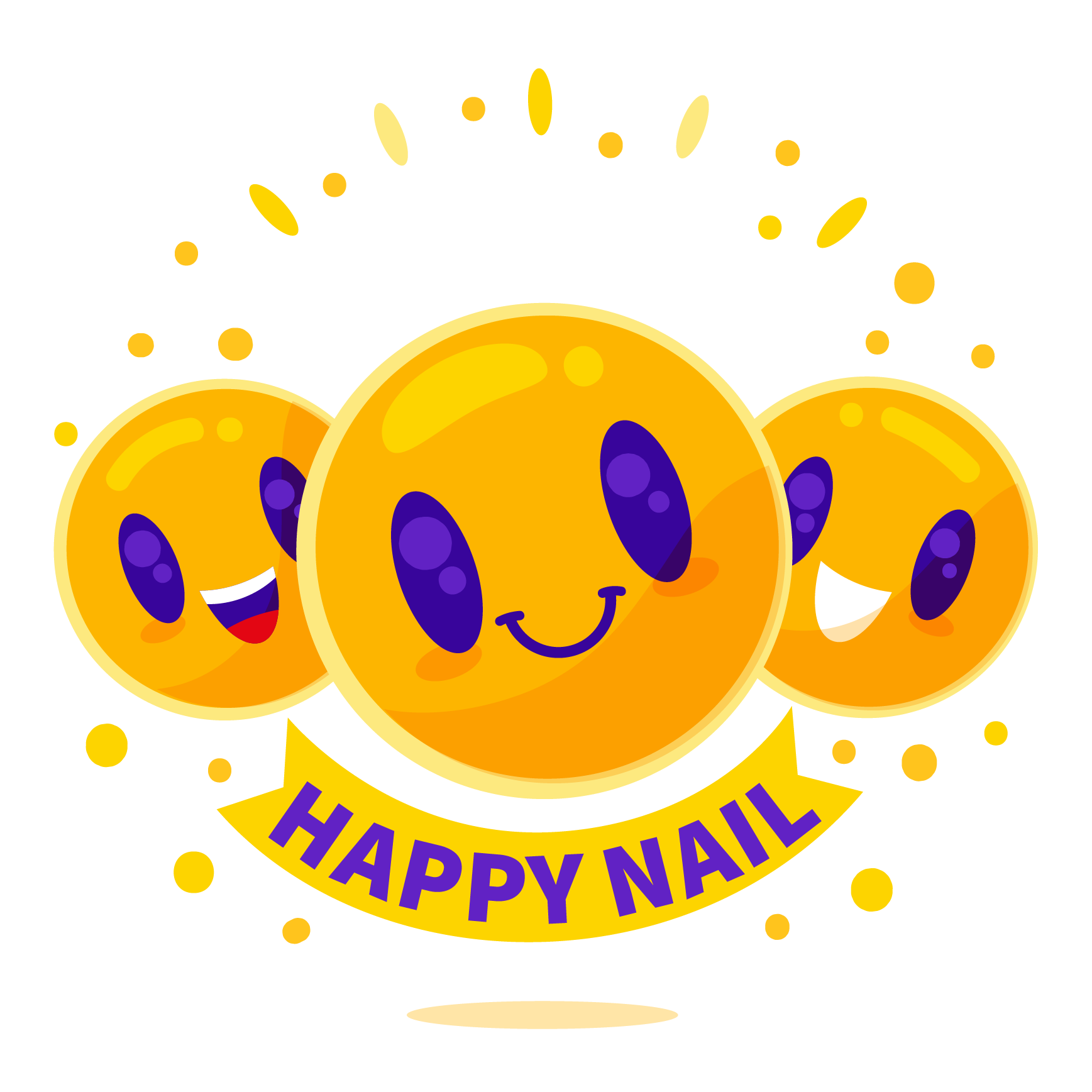Happy Nail – Sun Marketing Design